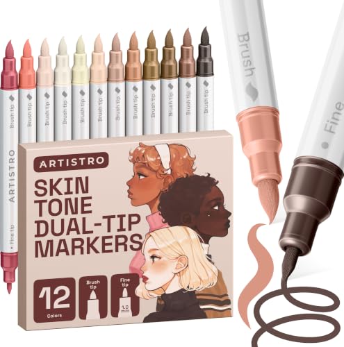 12 Skin Tones Dual (12 Count)