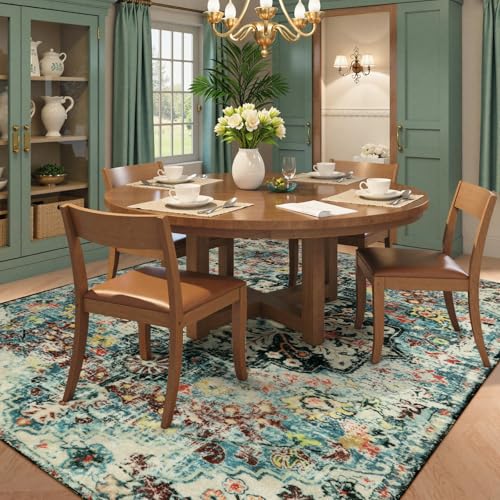 Reine Area Rugs 9x12 Living Room Boho Washable Rugs
