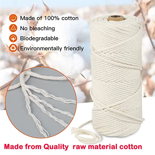 Macrame Cotton Cord 2mm x 219Yards