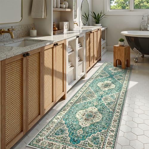 Felice Floral Medallion Runner Rug