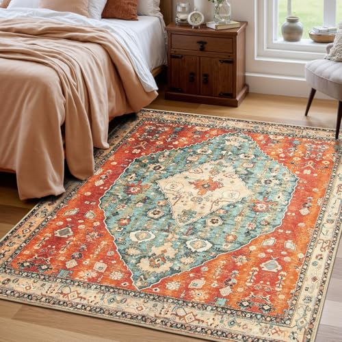 Felice Boho Tribal Square 6x6 Area Rug