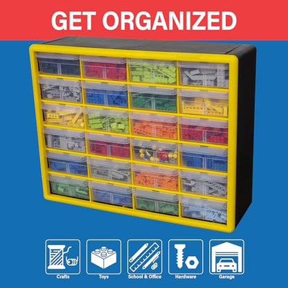 24 Drawer Plastic Storage Cabinet