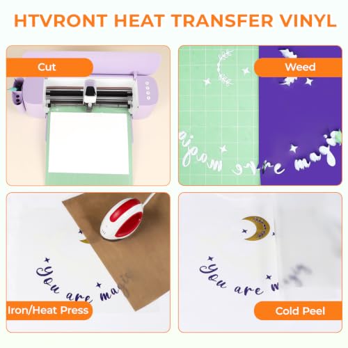 White HTV Roll Heat Transfer Vinyl