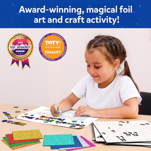 Foil Fun Letter & Number Stickers