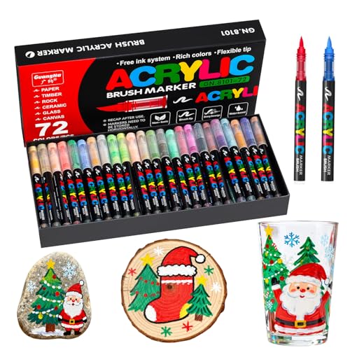 Acrylic Paint Markers (72 Count)