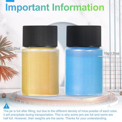 Mica Powder 24 Colors