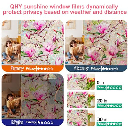 Window Privacy Film Stain Glass Window Film Rainbow Window Film Window clings Non
