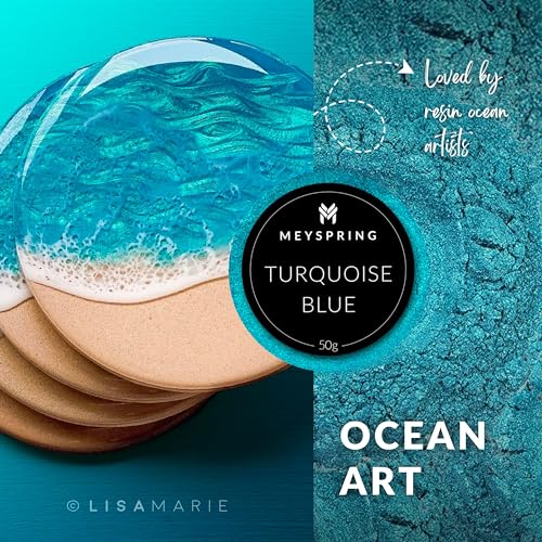 Turquoise Blue Mica Powder