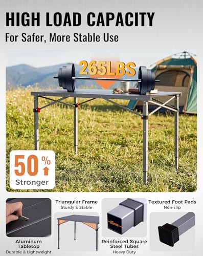 Heavy Duty Folding Camping Table