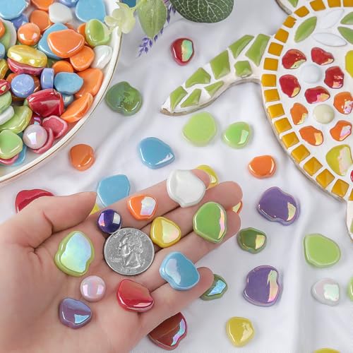 Flower Mosaic Tiles for Crafts Bulk