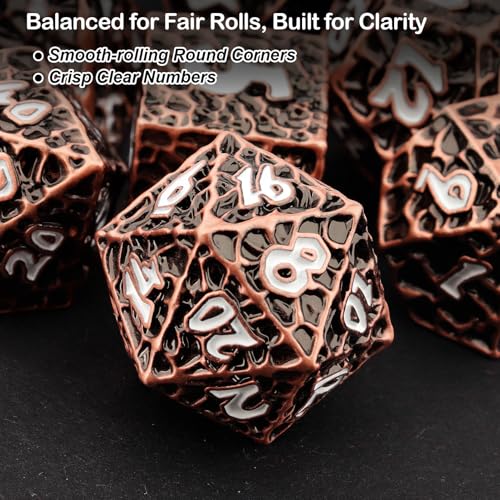 Metal DND Dice Set
