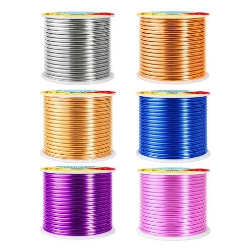 10 GA Gold Blue Purple Assorted Anodized Aluminum Craft Wire