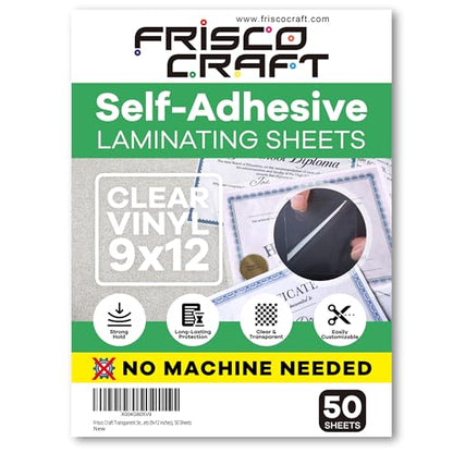 Self Laminating Sheets (50 Count)