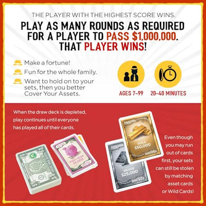 Cover Your Assets Set Collection Card Game