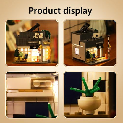 Master C66007W Summer Breeze Coffee Shop Construction Building Set