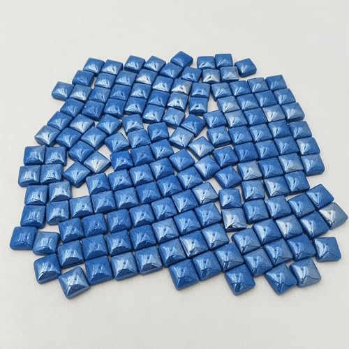 1.1lb Crystal Glass Mosaic Tiles for Crafts (150 Count)