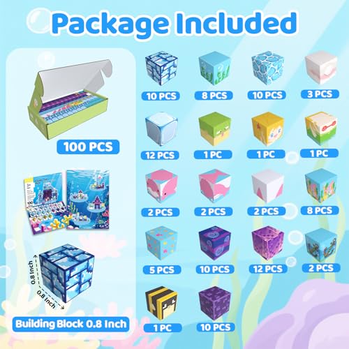 Magnetic Blocks (100 Count)