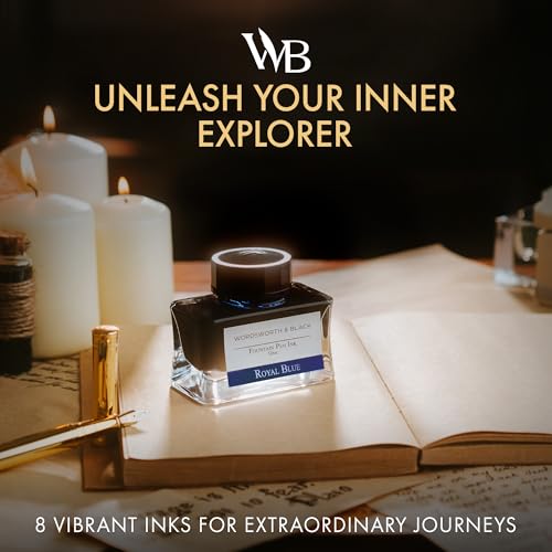 Wordsworth and Black Fountain Pen Ink Bottle