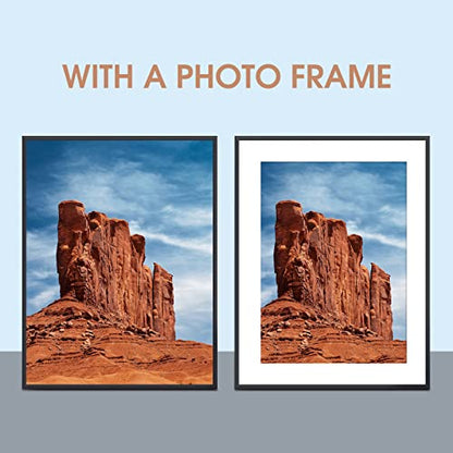 10 Pack Acid Free White Picture Frame Mats