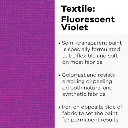 Textile Color Paint FL Violet (8 Fl Oz)