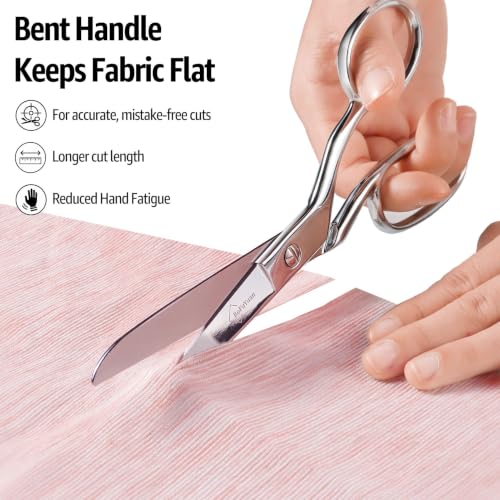 Professional Stainless Steel Fabric Scissors 8