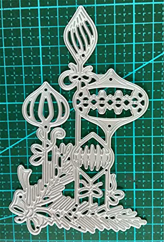 Ammsochy Metal Cutting Dies DIY Merry Christams Embossing Stencil Template Scrapbooking Card Making Mold Photo Album Arts Crafts Tools