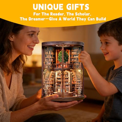 DIY Miniature House Kit for Adults