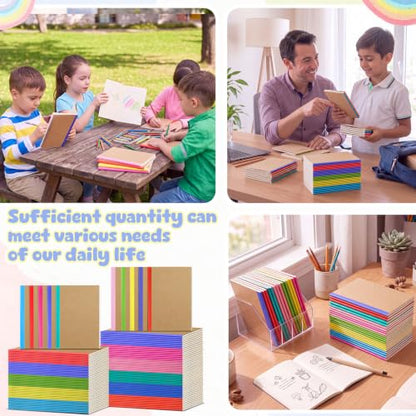 100 Pack A6 Composition Notebooks Bulk 4"x5.8" Notebooks (100 Count)