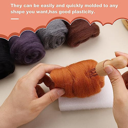 Needle Felting Wool 2.82 OZ (2.8219 Ounce)