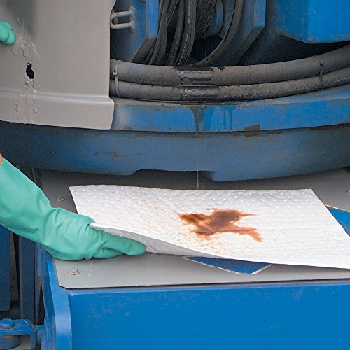 Oil Mat - Oil-Only Absorbent - 100 Pads per Bag - 15" x 20" - Absorbs Up to 28 Ounces - MAT403 (100 Count)