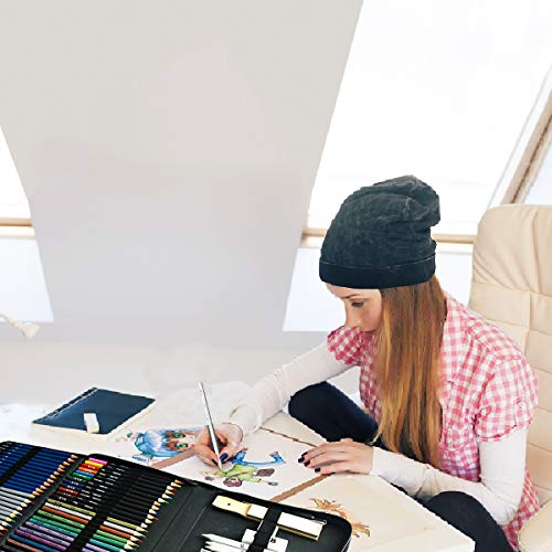 72PCS Drawing Pencils Set Sketching Kit