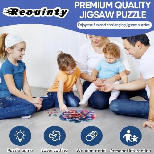 Wooden Puzzles for Adult (200 Count)