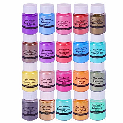 Mica Powder 20 Colors 10g