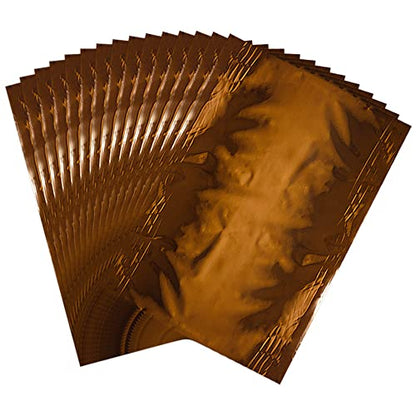 50 Sheets Toner Reactive Foil Sheet for Crafts Paper Holographic Heat Transfer Craft Foil Paper for Scrapbooking Stamping Cardstock Heat Transfer DIY Crafts Accessories 7.9 x 11.4inch (50 count)