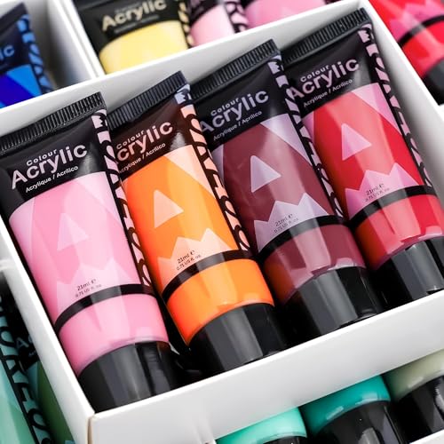 Fall Colors Acrylic Paint Set (5.68 Fl Oz)