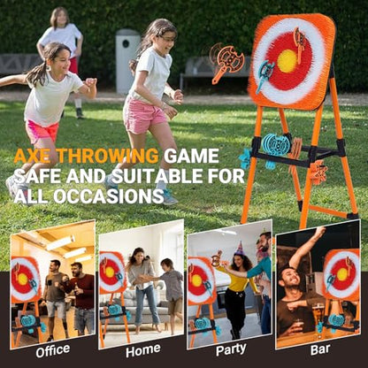 Axe Throwing Game for Backyard (16 Count)