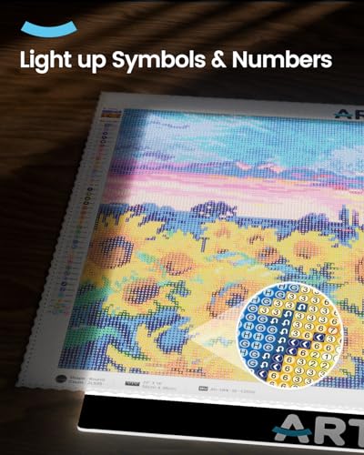 A3 LED Light Pad for Diamond Art Kits for Adults