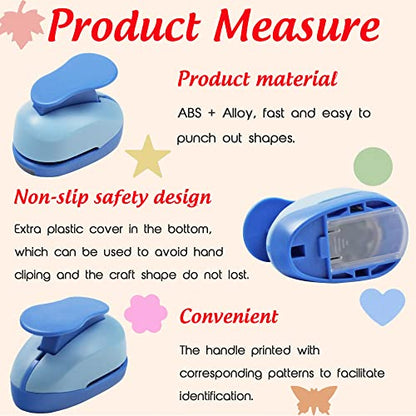 Set 6 Craft Hole Punch 1