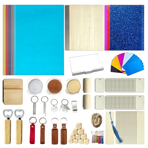 Laser Engraving Material Kit (143 Count)