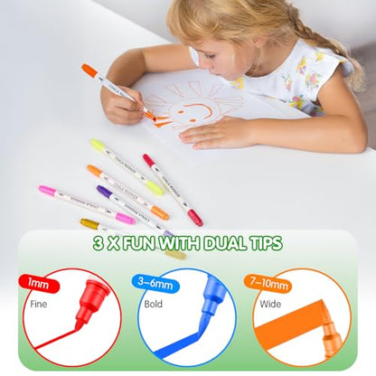 Liquid Chalk Markers 12 Colors (12 Count)