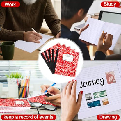 20 Pack Composition Notebooks Bulk