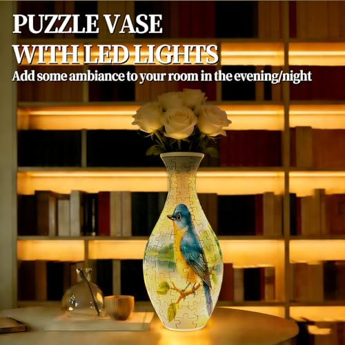 3D Puzzles Vase for Adults (160 Count)