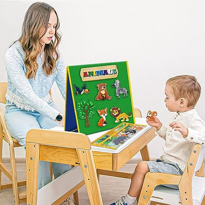 Foldable Felt Board for Toddlers