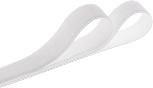 Vintage White Velvet Ribbon, 1 Inch X 25Yd - Crafty Corner