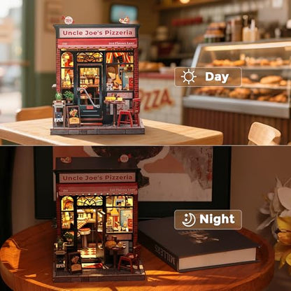 Book Nook Kit DIY Miniature House Dollhouse Booknook