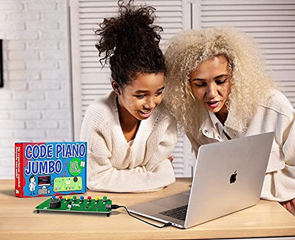 Code Piano Jumbo STEM Coding Toy for Kids 8