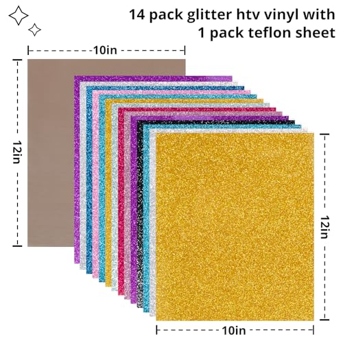 Glitter Heat Transfer Vinyl