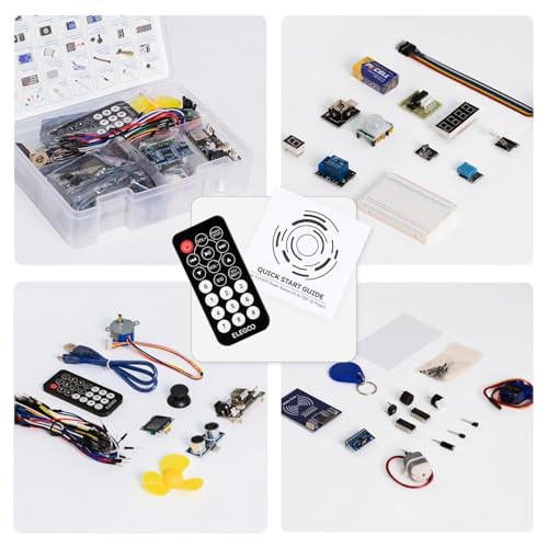 ESP 32 Super Starter Kit with Tutorial Compatible with Arduino IDE (35 Count)