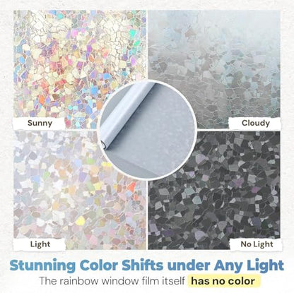 Stained Glass Window Privacy Film