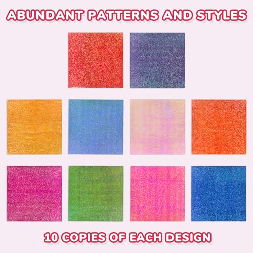 Textured Origami Paper (50 Count)